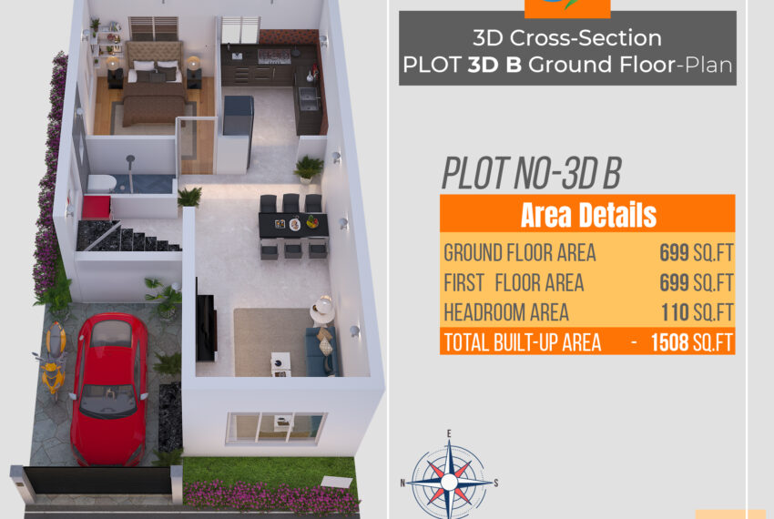 05_PLOT-3D-B-3D-Cross-Section-Ground-Floor-Plan